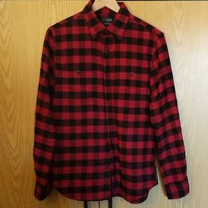 Slim-Fit Buffalo Check Flannel